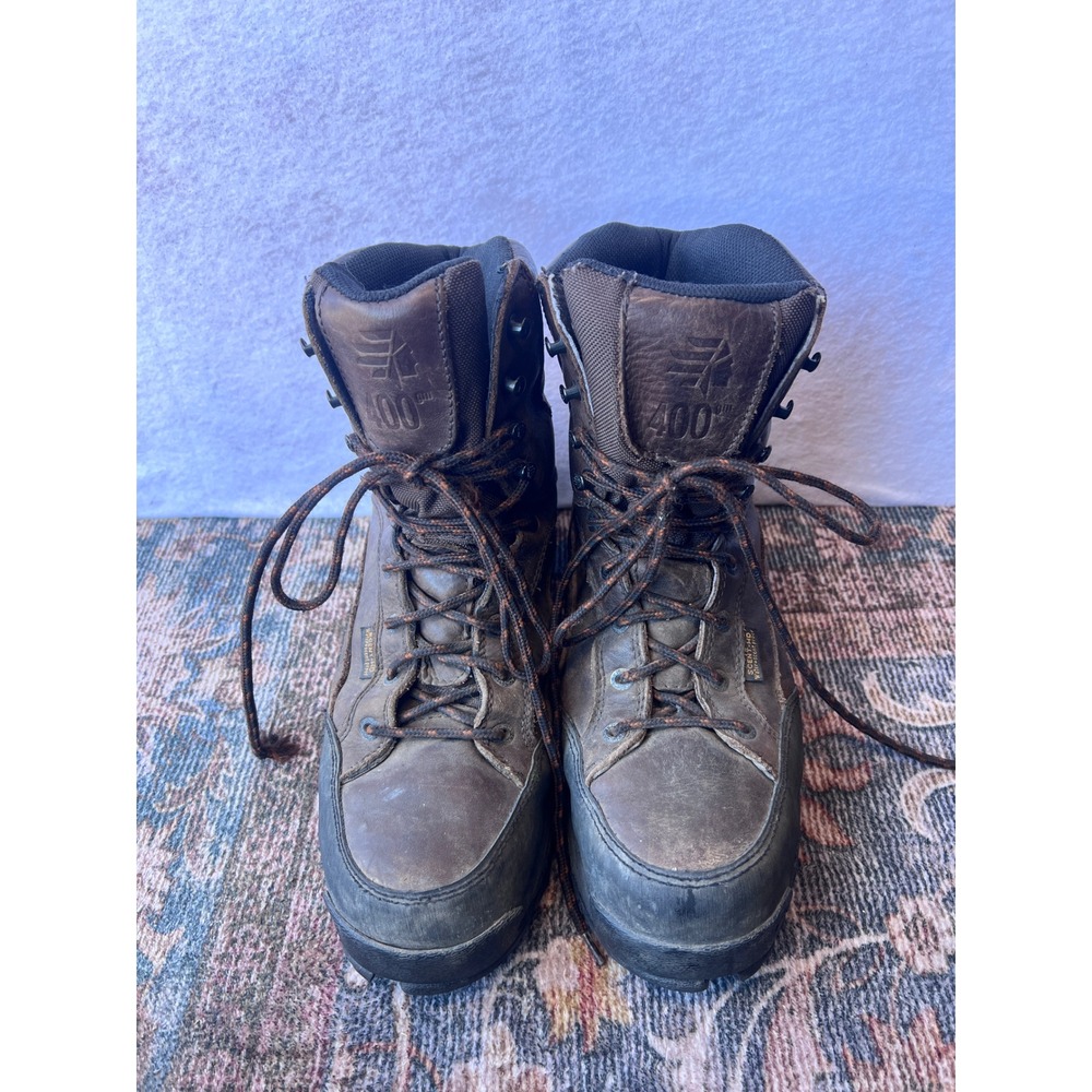 Lacrosse Big Country 8 Inch Brown 400G Insulated Hunting Boots Mens 10 281602